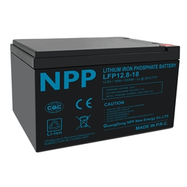 NPP Power Lithiumbatteri 12V/18Ah (Bluetooth)